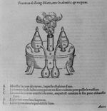 Fourneau de baing Marie, avec les alembics et recipiens - Les oeuvres d'Ambroise Paré... divisées en [...]