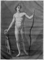 [Représentation d'Apollon ou d'Adam?] - Cours complet d'anatomie peint et gravé en couleurs naturell [...]