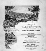 Société de Falkenstein dans le Taunus ; sanatorium pour le traitement de la phthisie