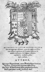 [Page de titre] - Methodus in septem aphorismorum libris ab Hippocrate observata
