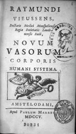 [Page de titre] - Novum vasorum corporis humani systema