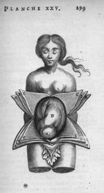 [Représentation du foetus à l'intérieur du ventre de sa mère] - L'anatomie du corps humain, avec ses [...]
