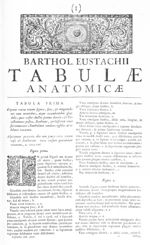 Tabulae anatomicae ...