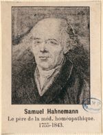 Hahnemann, Samuel Christian F. (1755-1843)