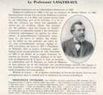 Le professeur Lancereaux