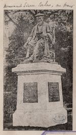 Monument de Pierre Belon, au Mans