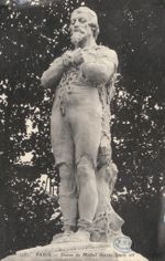 Statue de Michel Servet, brûlé vif - Paris - Paris