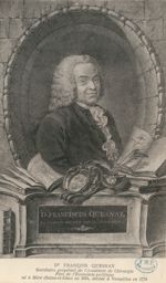 Dr François Quesnay. Secréatire perpétuel de l'Académie de chirurgie. Père de l'Économie politique