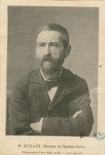 M. Duclaux, directeur de l'Institut Pasteur