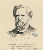 Le Dr. Vulpian, de l'Académie des sciences - Paris illustré