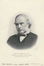 Lord Lister - Nos Maîtres. Revue graphique mensuelle des illustrations médicales du monde