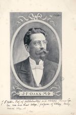 J. F. Oaks, prof. of ophtalmology and otology (Chicago Eye, ear, nose and throat College), prof. of  [...]