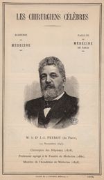 M. le Dr J.-J. Peyrot - Archives provinciales de chirurgie