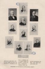 Organizers of the Brooklyn pathological Society (1870)