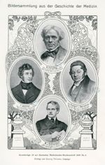 M. Faraday, F. Wöhler, J. J. Freiherr v. Berzelius, M. J. Schleiden - Bildersammlung aus der geschis [...]