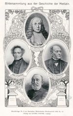 Giovanni Battista Morgagni, Jean Cruveilhier, Rudolf Virchow, Karl Freih. Rokitansky - Bildersammlun [...]