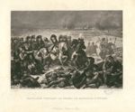 Napoléon 1er visitant le champ de bataille d'Eylau