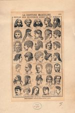 La coiffure masculine depuis les Egyptiens jusqu'au IXe siècle