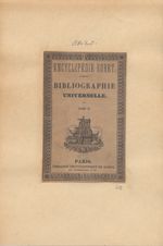 Attributs - Nouveau manuel de bibliographie universelle. Tome II