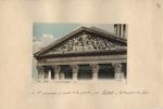 Paris : fronton du Panthéon