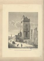 Ruines de la tour Saint-Jean-de-Latran, appelée aussi tour Bichat