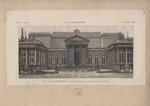 Au Palais Bourbon : façade actuelle sur la cour d'honneur - L'Illustration