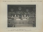 Faculté de médecine de Paris, bibliothèque, remaniement de la salle de lecture : le bureau des bibli [...]