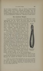[Fig.191. Pince pour les incisives supérieures] - Lehrbuch der Zahnheilkunde für praktische Ärzte un [...]