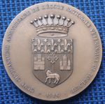 Médaille commémorative du 150ème anniversaire de l'Ecole Nationale Vétérinaire de Toulouse - 1980