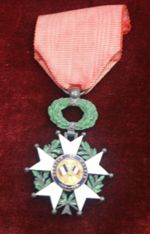 Légion d'honneur décernée par Pétain à l'Ecole vétérinaire d'Alfort pour la 1° guerre mondiale