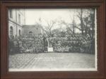 Étudiants d'Alfort le 12 novembre 1918 pour la victoire, prise derrière la caserne