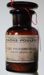 Flacon d'acide phosphomolybdique purifié cristallisé