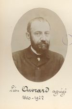 Ouvrard, Léon (1860-1922). Agrégé