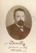 Demilly, Jean (1858-1923). Jardinier en chef