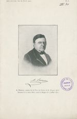 Boreau, A. (1803-1875), auteur de la Flore du Centre de la France ; né à Saumur le 15 mars 1803 ; mo [...]