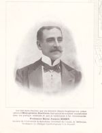 Bonet, Joaquin (1852-1913). Recteur de l'Université de Barcelone, président de l'Académie de Médecin [...]