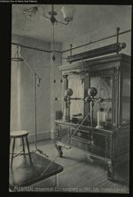 Montréal. Département Electrothérapie de l'Hôtel Dieu. Chambre Statique.. E. Stevens, éditeur, Cotea [...]