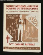 Comité national de défense contre la tuberculose. 66, Boulevard Saint-Michel - Paris VIe. Tuberculos [...]