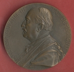 Avers : ALFRED FOURNIER L'ACADEMIE DE MEDECINE J.C. CHAPLAIN F. 1902. - Tranche: bronze + poinçon. - [...]
