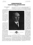 Le Professeur A. d'Arsonval (1933) - La Presse médicale - [Articles originaux]