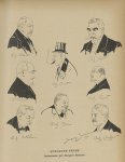 [Caricatures] : Prof. Debove, Poncet, Segond, Troisier, Pinard, Hutinel, Bar, Chauffard - L'Album du [...]