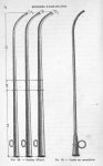 Fig. 42. Sondes d'Itard., Fig. 43. Sonde en caoutchouc - Manuel d'otologie clinique