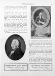 Guillotin. Gravure de Bonneville / Lavoisier - Le progrès médical