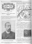 M. le Dr Gilles de la Tourette (Paris) / Fig. 33. Plan de l'exposition de 1900 / Fig. 34. Un avertis [...]