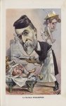 [Caricature] Le Docteur Hallopeau (B. Moloch) - Chanteclair
