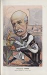 [Caricature] Professeur Cornil. Décédé à Menton, le 14 avril 1908 (Weal) - Chanteclair